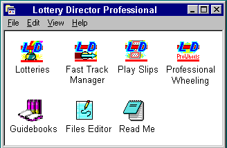 Lottery Director Professional Screenshot